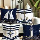 Maritime Adventure Anchor Cushion Covers Pack of 4